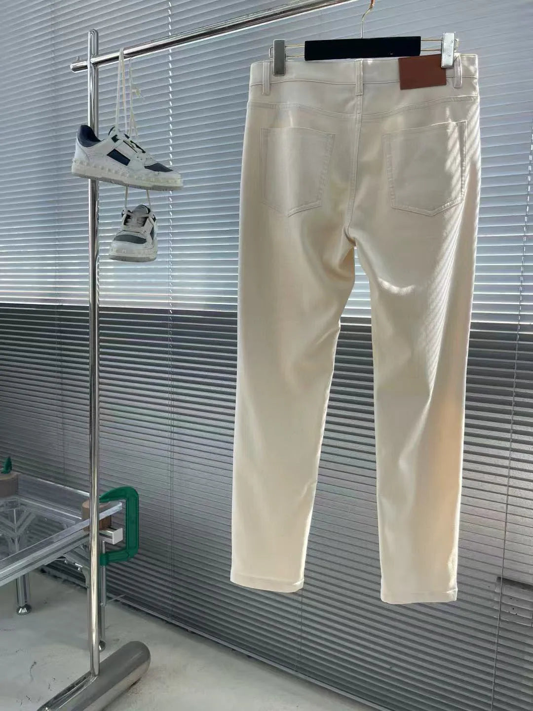 LP Italian Casual Straight Jeans Men's Simple Pants