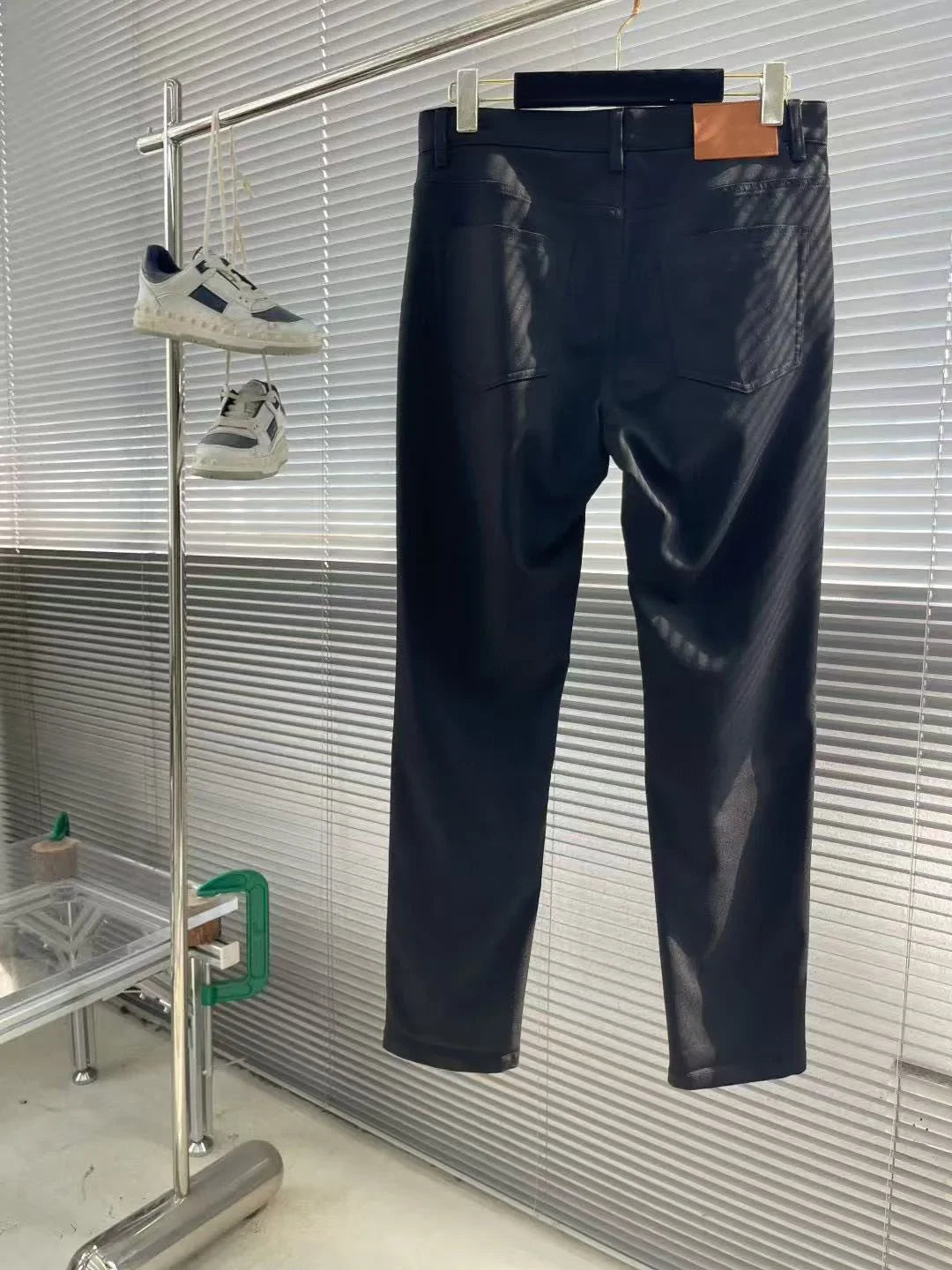 LP Italian Casual Straight Jeans Men's Simple Pants